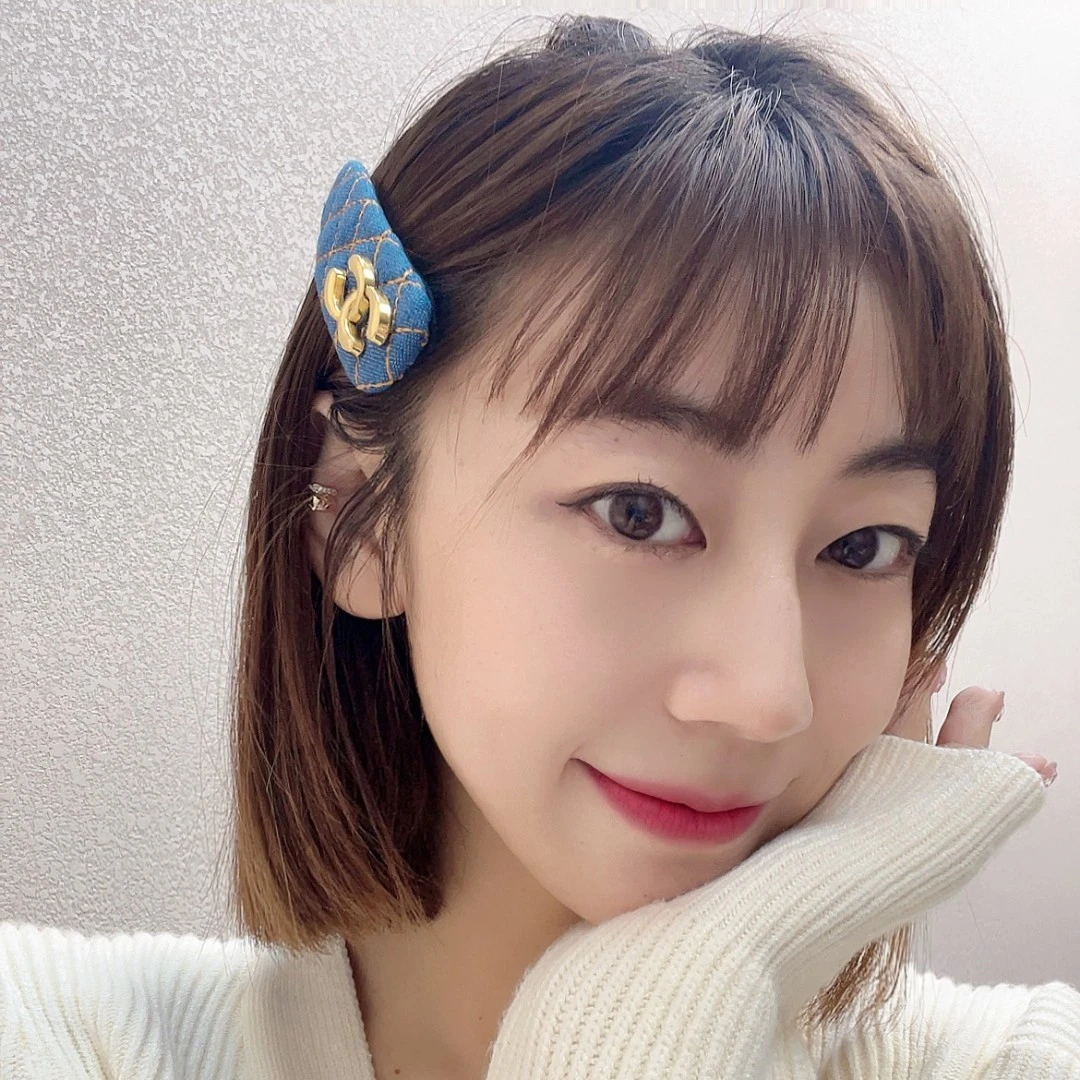 牛仔恶搞双c交叉时尚经典百搭发夹春季穿搭配饰
