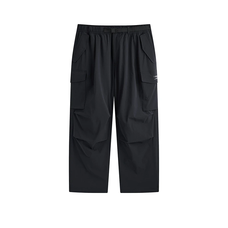 【商场同款】 太平鸟男装休闲裤直筒工装阔腿伞兵 B2GLE2231