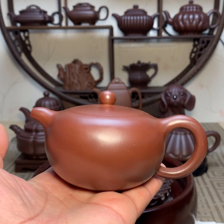 紫砂茶杯原矿紫砂壶