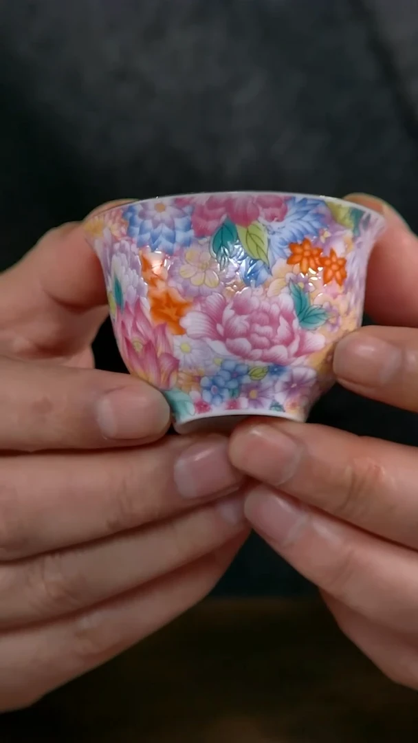 【闪购商品】瓷杯万花