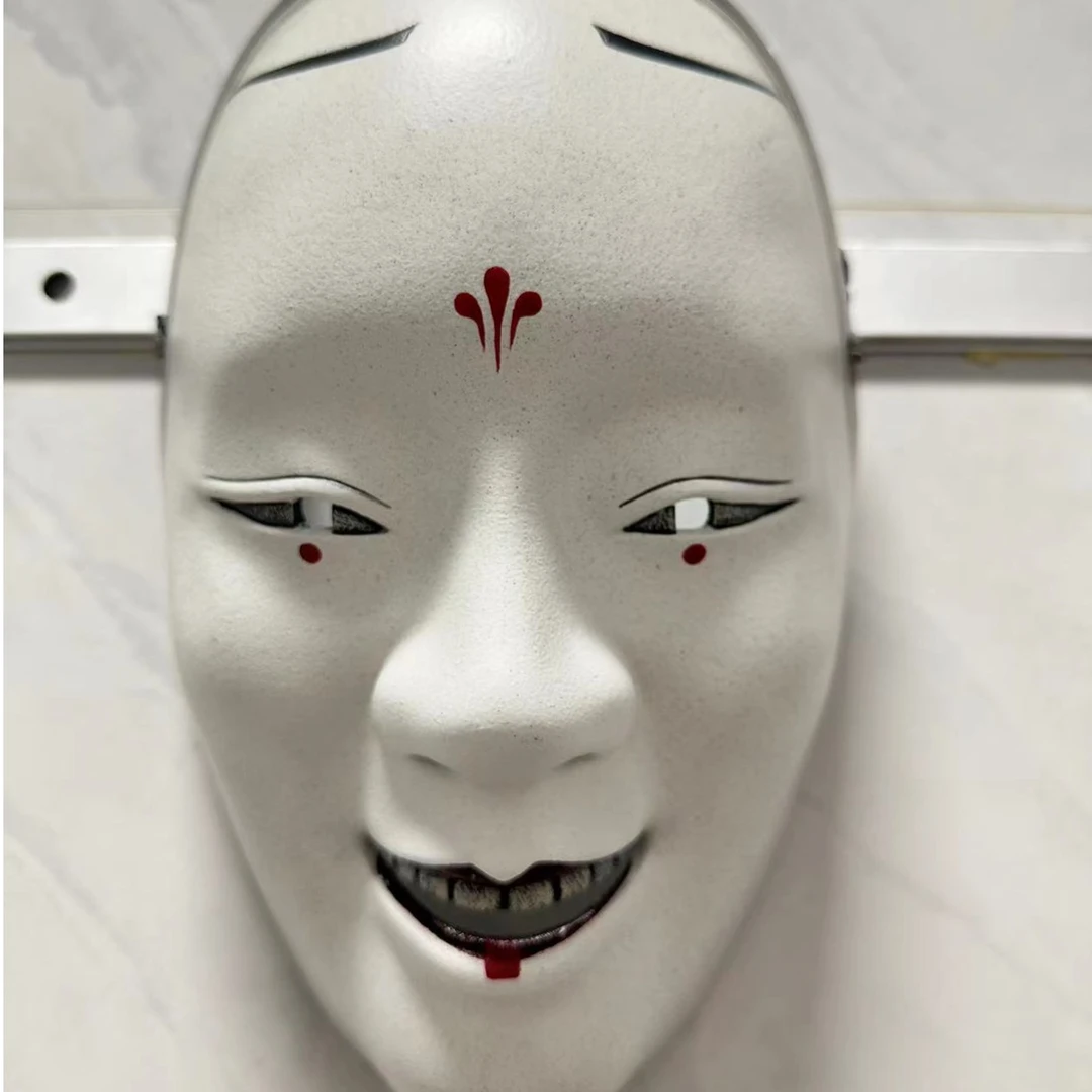 塔兔绣日式和风能面面具孙次郎树脂挂件摆件道具可佩戴cosplay