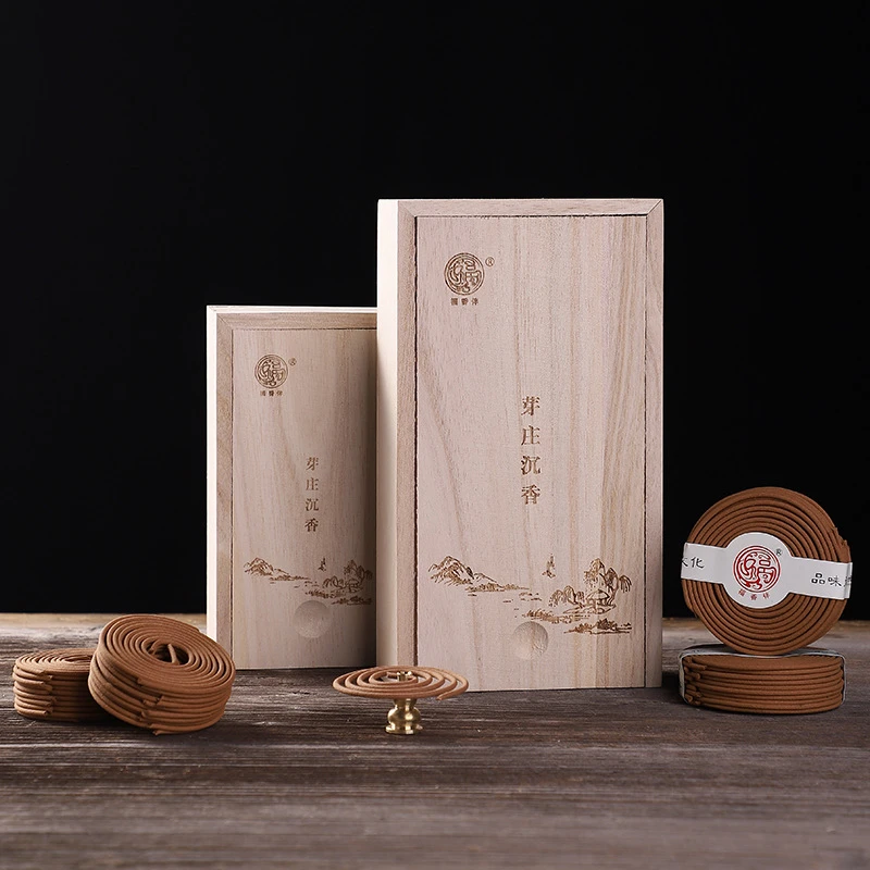 沉香盘香2时4小时盘香室内香薰檀香越南芽庄天然香薰手工制作醇和