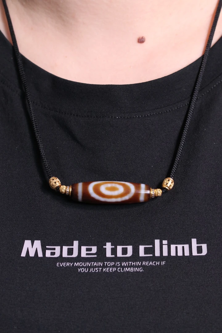 措措天地眼中眼·玛瑙材质·尺寸38.5*11.2*10.9mm·配18k金