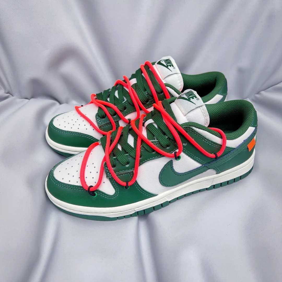 Nike耐克Dunk Low定制款白绿密歇根解构dunk男鞋女鞋潮流低帮球鞋