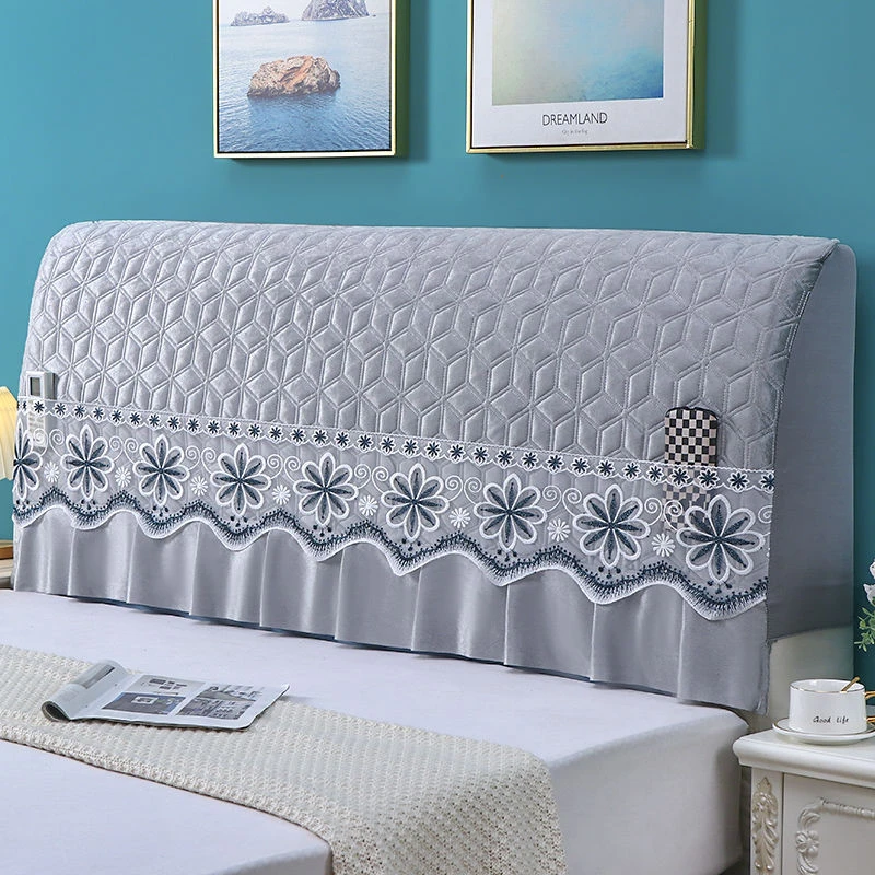 床头罩保护套夹棉新款2022款通用万能全包可拆洗床套罩加厚弹力nu