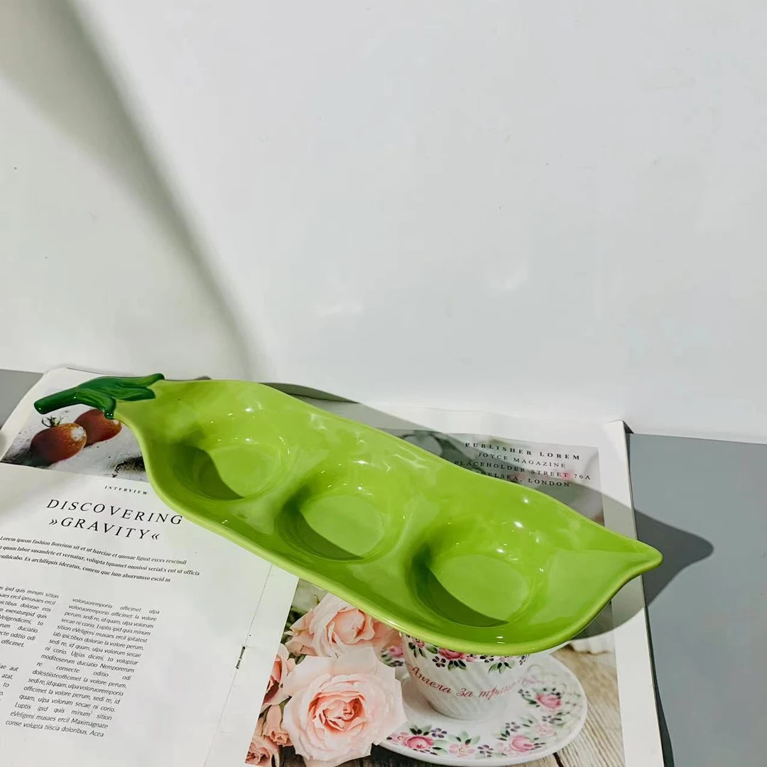 仿真豌豆角-15寸盘