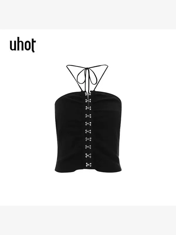 【ZS推荐】UHOT 设计感个性吊带背心气质时尚