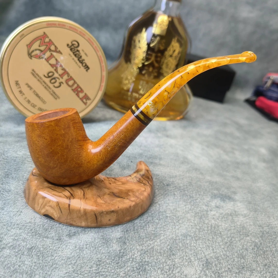 意大利 莎芬 蜂蜜烟斗 光面烟斗 