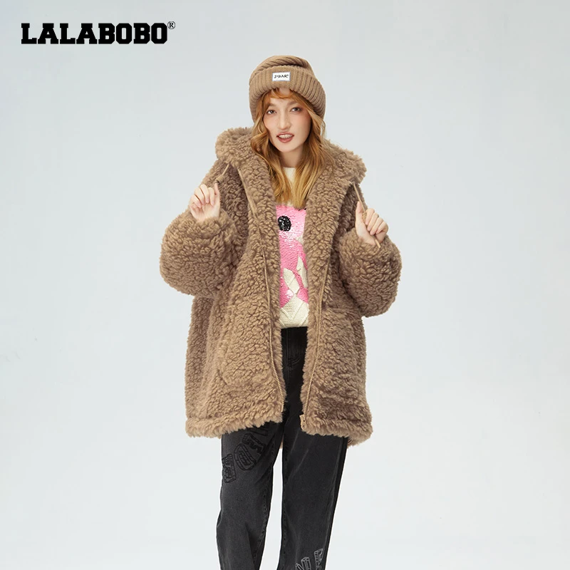 武汉(微瑕不退不换）系轻熟风小众高级感毛绒外套|LBBD-WSDR19