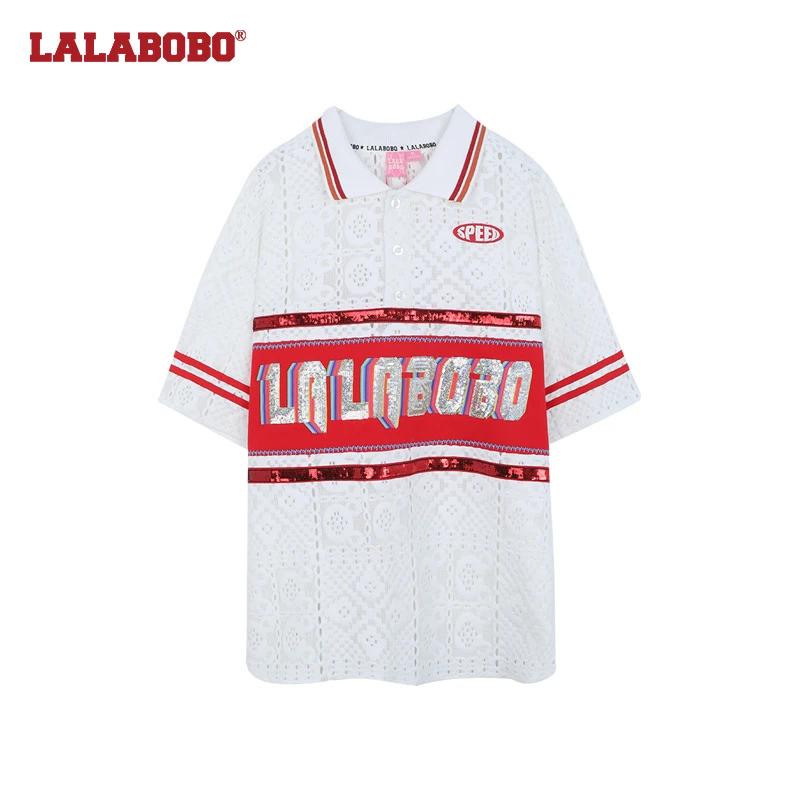 石家庄LALABOBO2023简约百搭休闲时尚简约风透气T恤LBCB-WSDT51