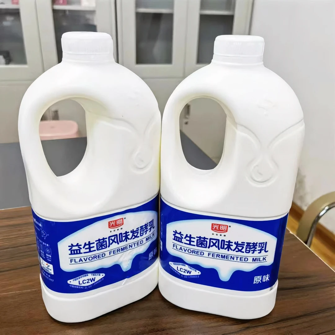 光明乐在新鲜光明益生菌酸牛奶1250g大桶2.5斤装优选益生菌好奶源