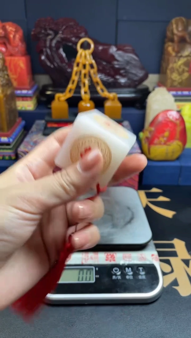 【闪购商品】寿山石印石芙蓉六面刻