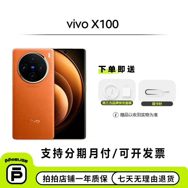 99新 vivo X100 国行 全网通【钜惠】二手安卓手机 优品 优选 备用
