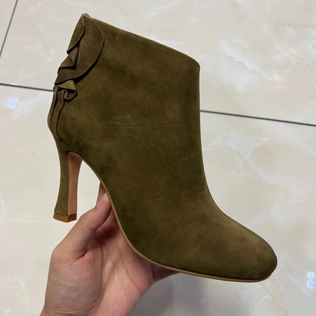 正常尺码 女鞋 时装靴 011RS 军绿色