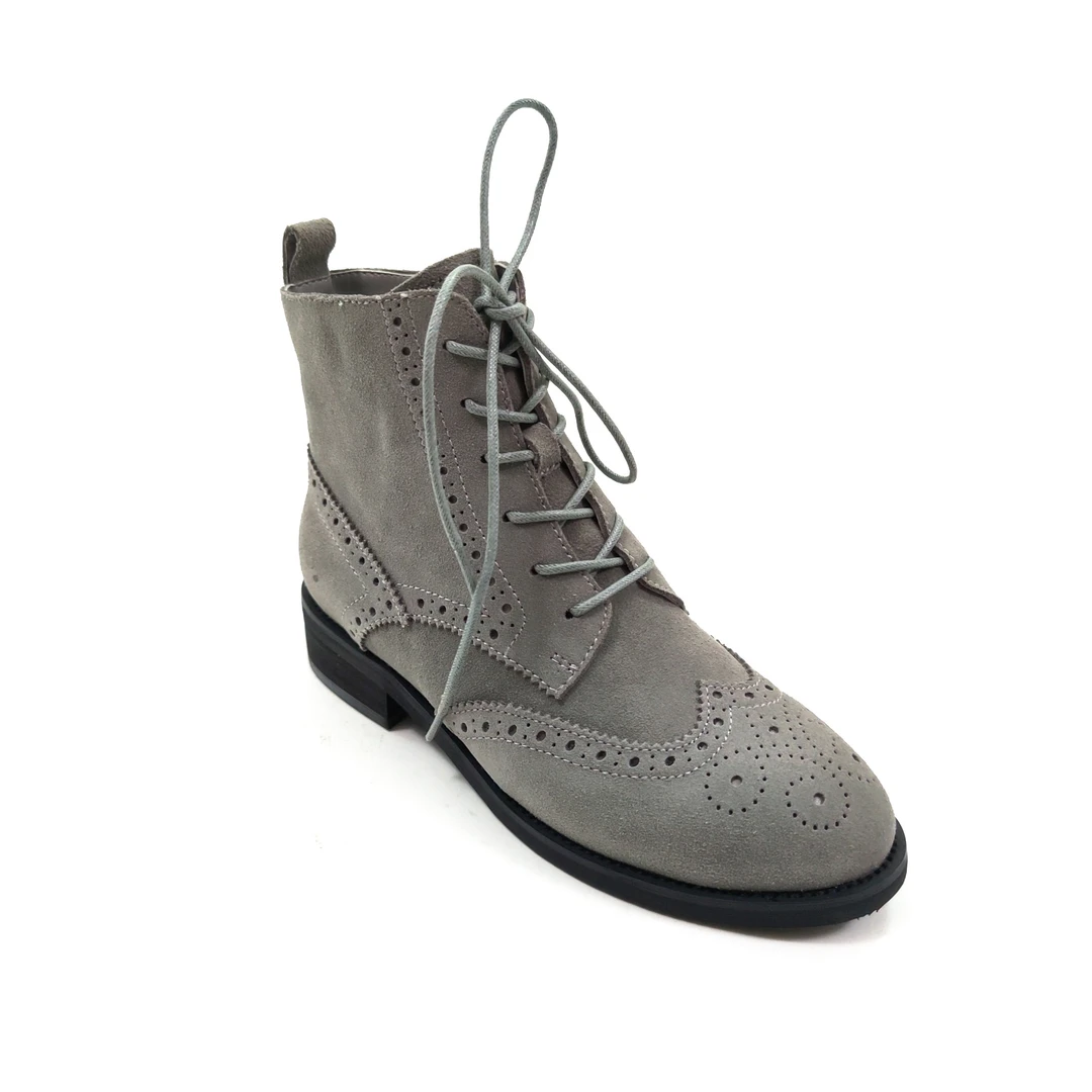 正常尺码 时装女靴 短靴  SA09584-10 灰色