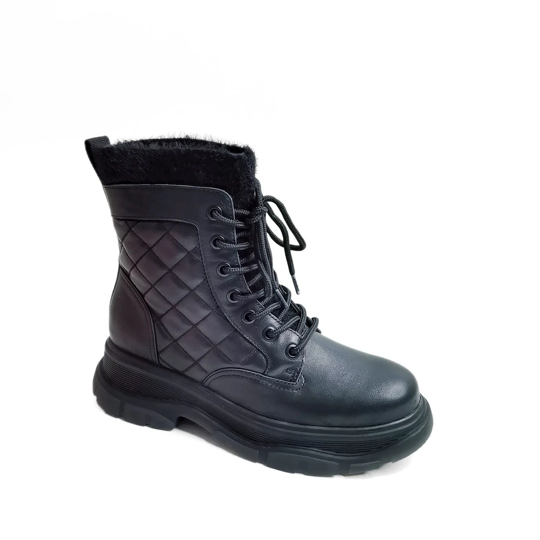 正常尺码 时装女靴 短靴  KA10750-50 黑色