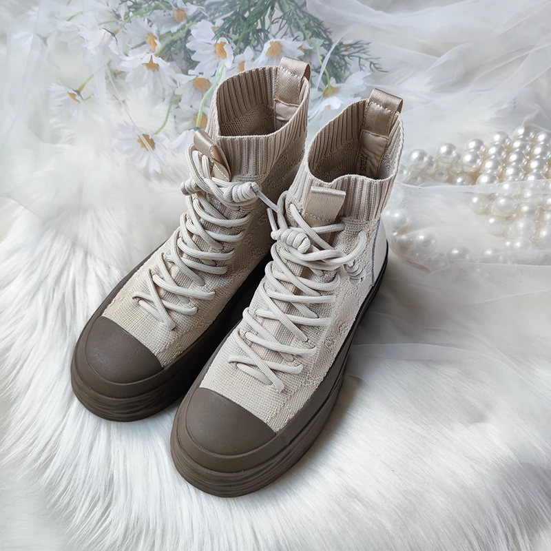 正常尺码 女鞋 时装靴 223SF 杏色