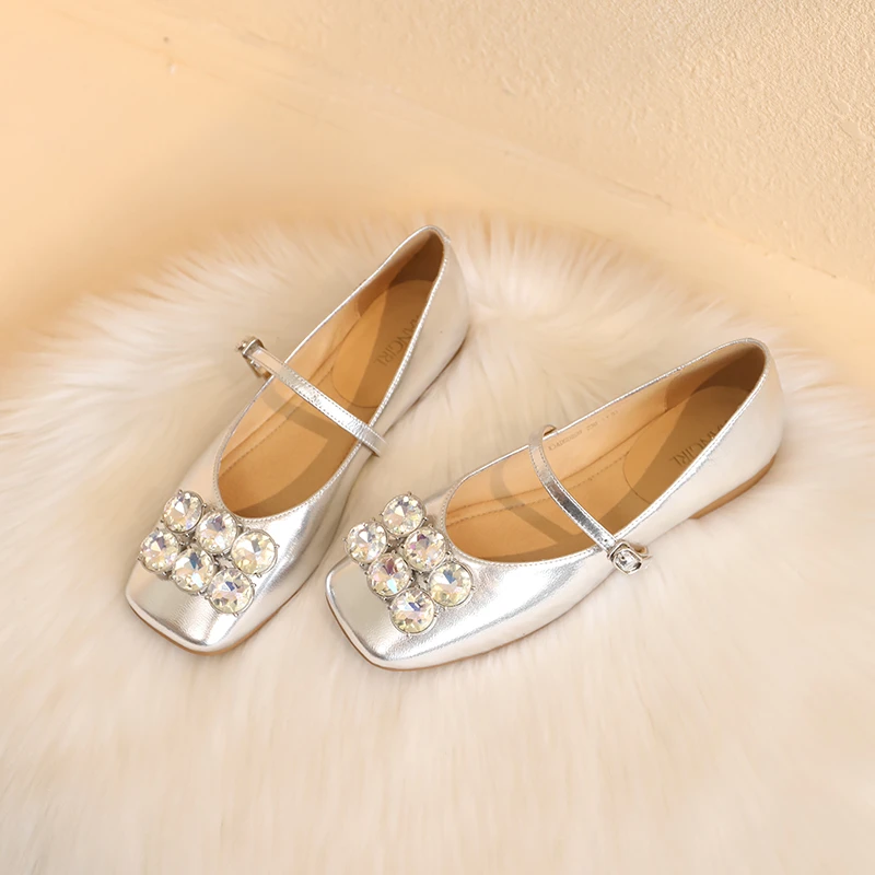 正常尺码 女鞋 时尚单鞋 SD209 银色