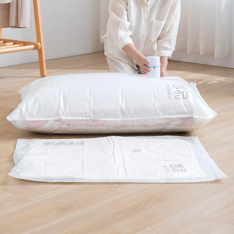 言品 DIY抽气真空压缩袋收纳袋衣服衣物被子棉被整理打包旅行散装