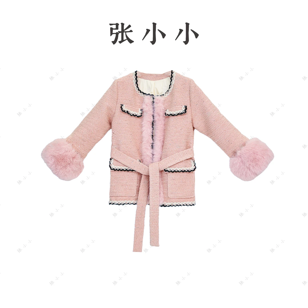 【张小小】蜜桃甜心-0060 “90白鸭绒”羽绒大衣（X832B）