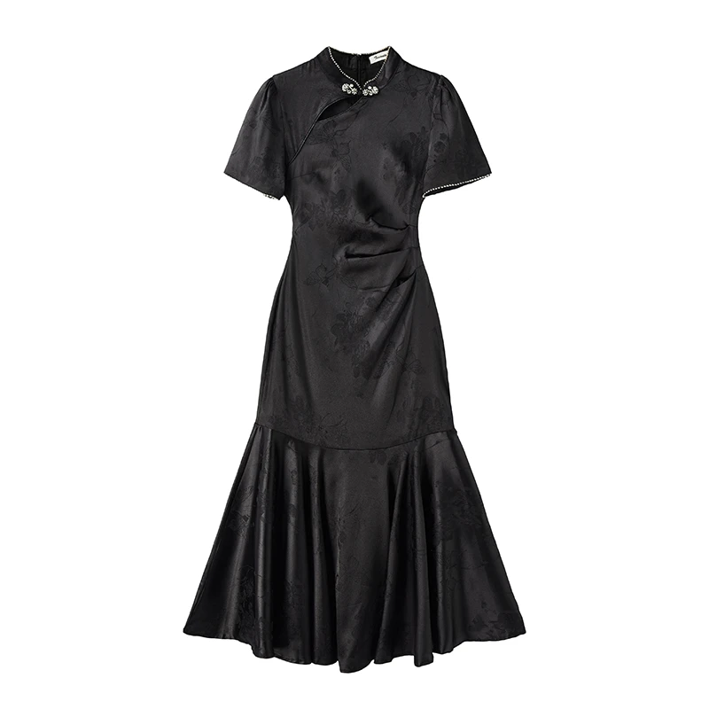 【张小小】墨染年华-076 连衣裙（Q7076）