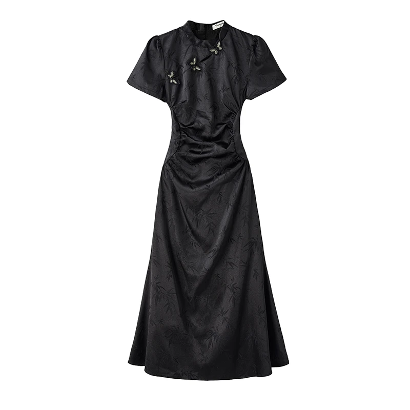 【张小小】蝴蝶花瓶-005 连衣裙（202401）