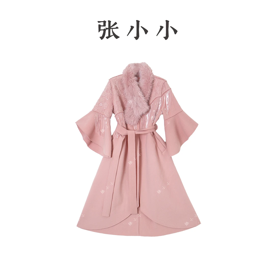 【张小小】暖调心粉-0077 大衣（YQ223B）
