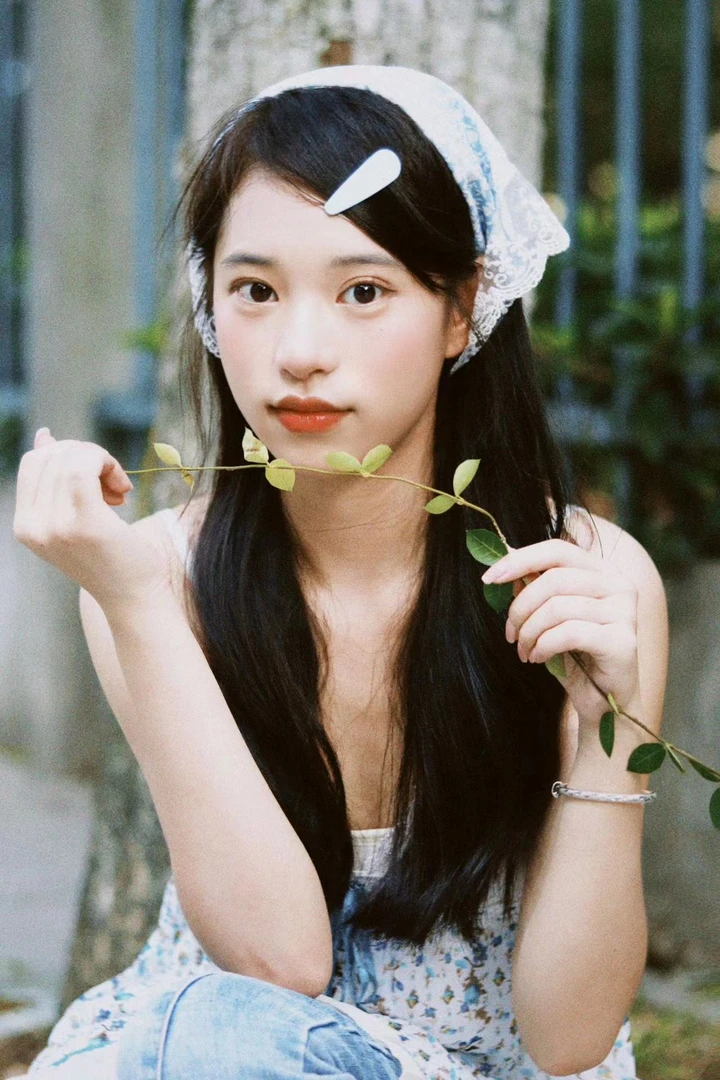 vintage女装连衣裙清冷感新中式流浪风复古少女气质日常长袖吊带3