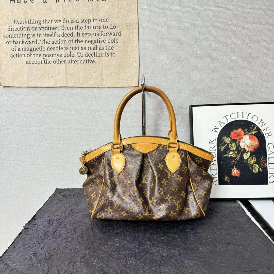 95新 LouisVuitton/路易威登 古登中古/lv小饺子包/手提包/单肩包