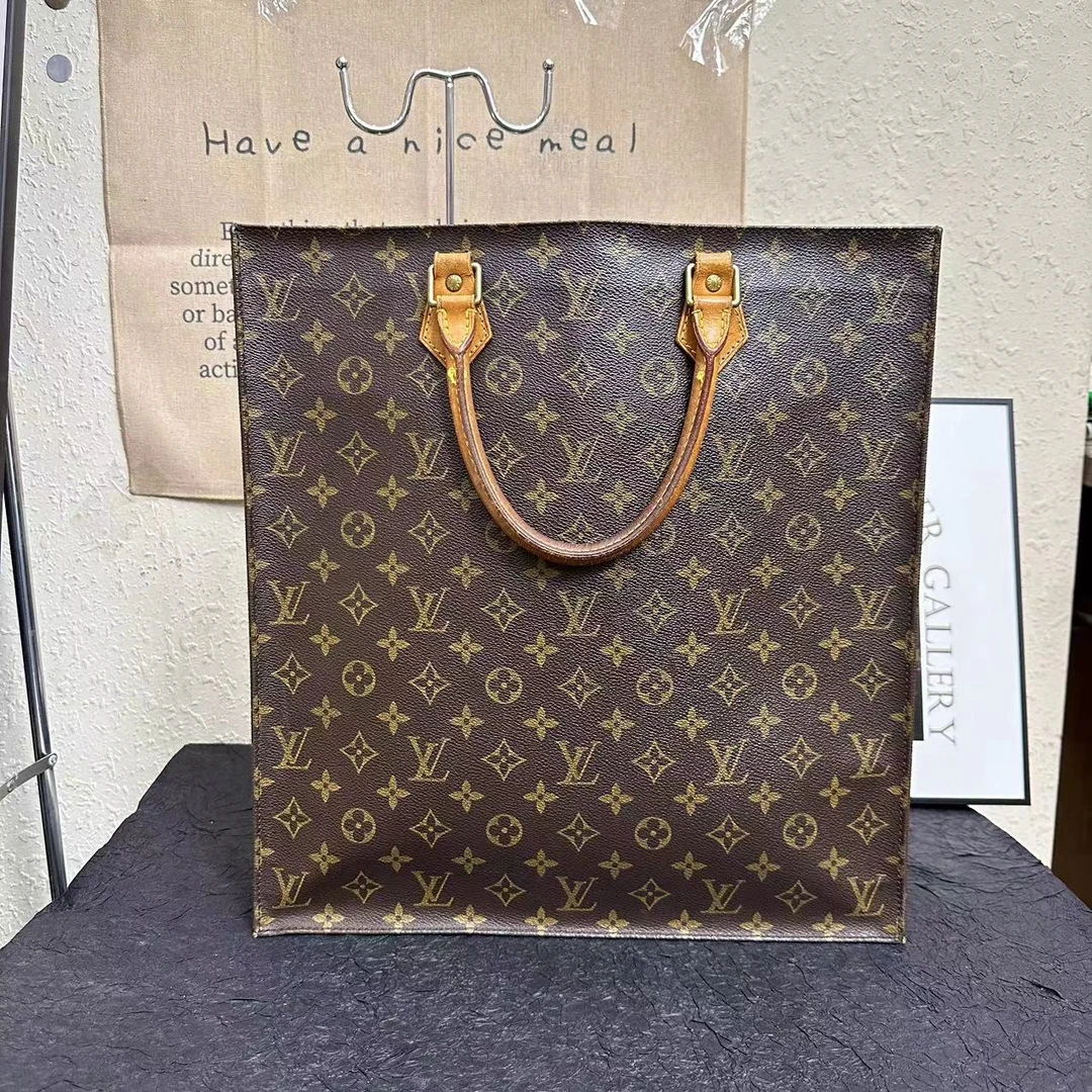 95新 LouisVuitton/路易威登 lv琴谱包/手提包/公文包/老花单肩包