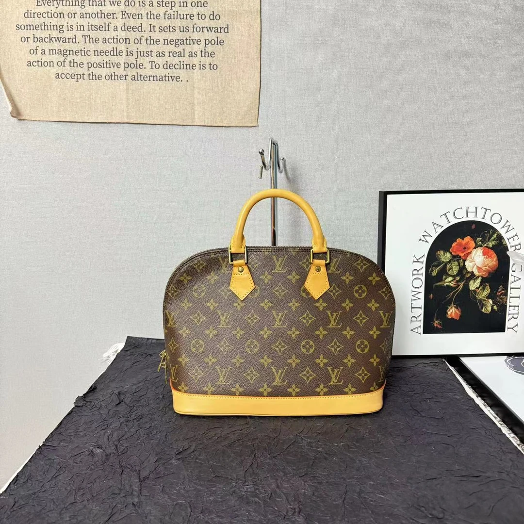 95新 LouisVuitton/路易威登 lv老花贝壳包/斜挎包/手提包/单肩包