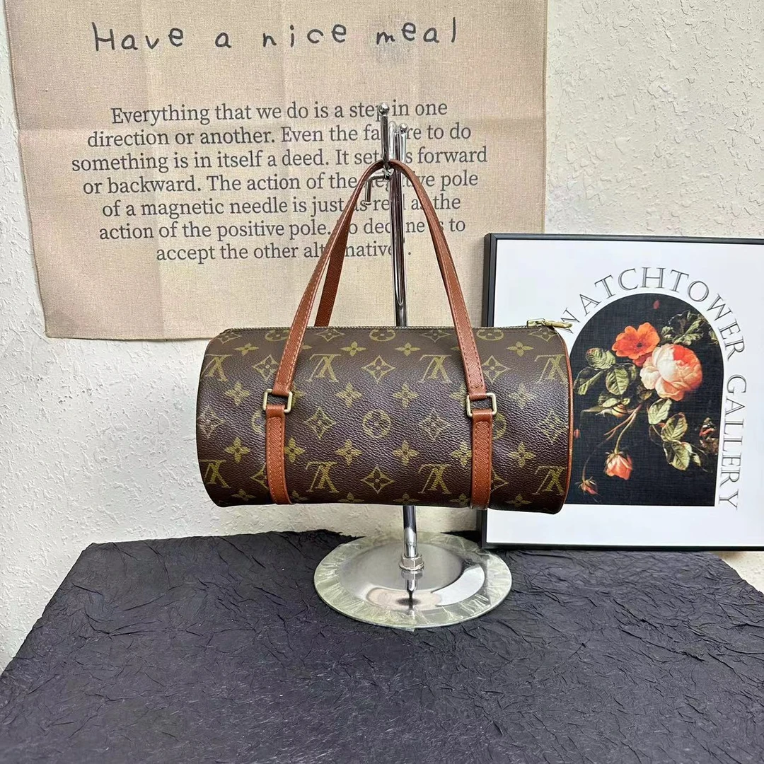 95新 LouisVuitton/路易威登 古登中古/lv巴比龙26/手提包/单肩包