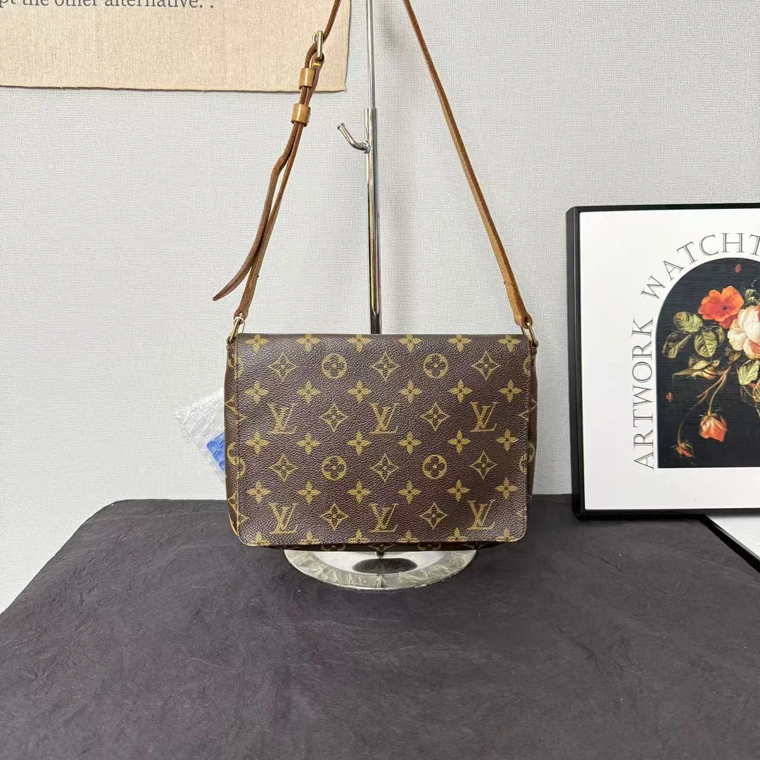 95新 LouisVuitton/路易威登 古登中古/横版王菲包/斜挎包/单肩包