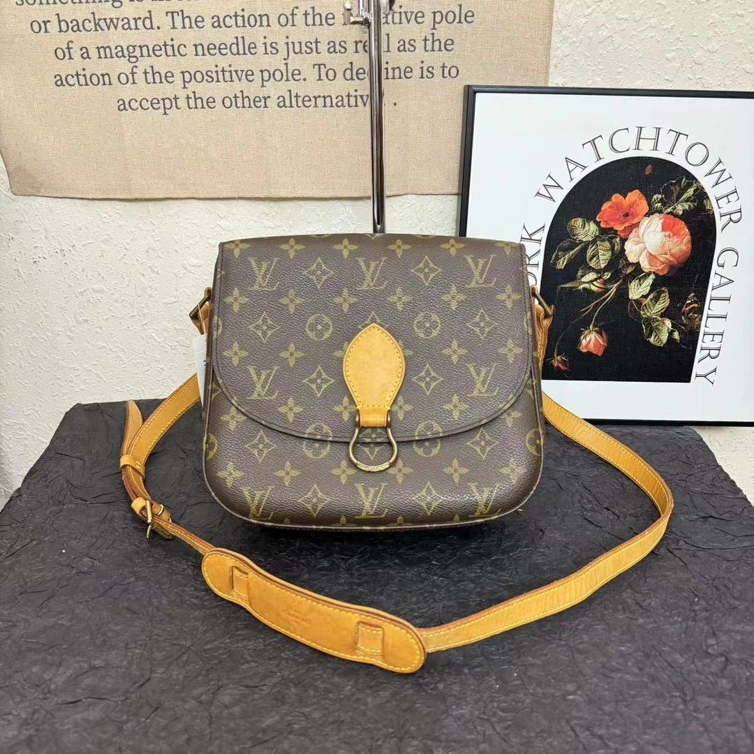 95新 LouisVuitton/路易威登 古登中古/lv马鞍包/斜跨包/单肩包