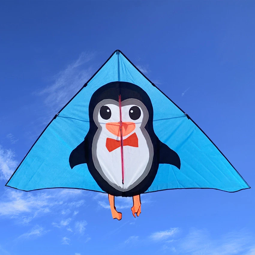 潍坊2024新款企鹅风筝大小高档成人好飞微风易飞儿童企鹅风筝包邮