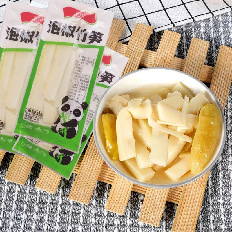 泡椒竹笋小包装多规格爽口笋片川味零食批发团购