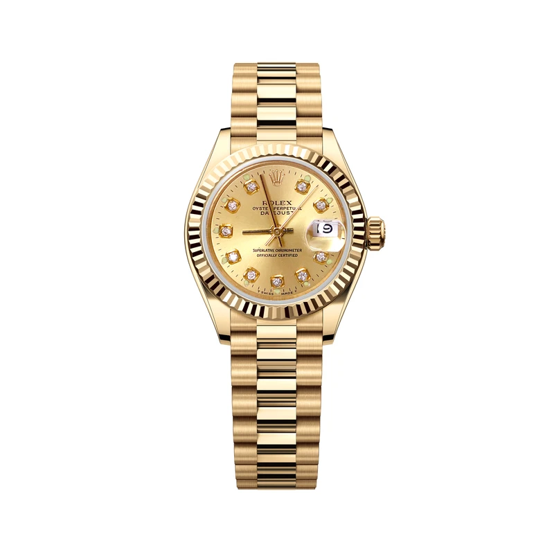 99新 Rolex/劳力士 贰亿女表劳力士日志/69178/B4077/26mm/全原