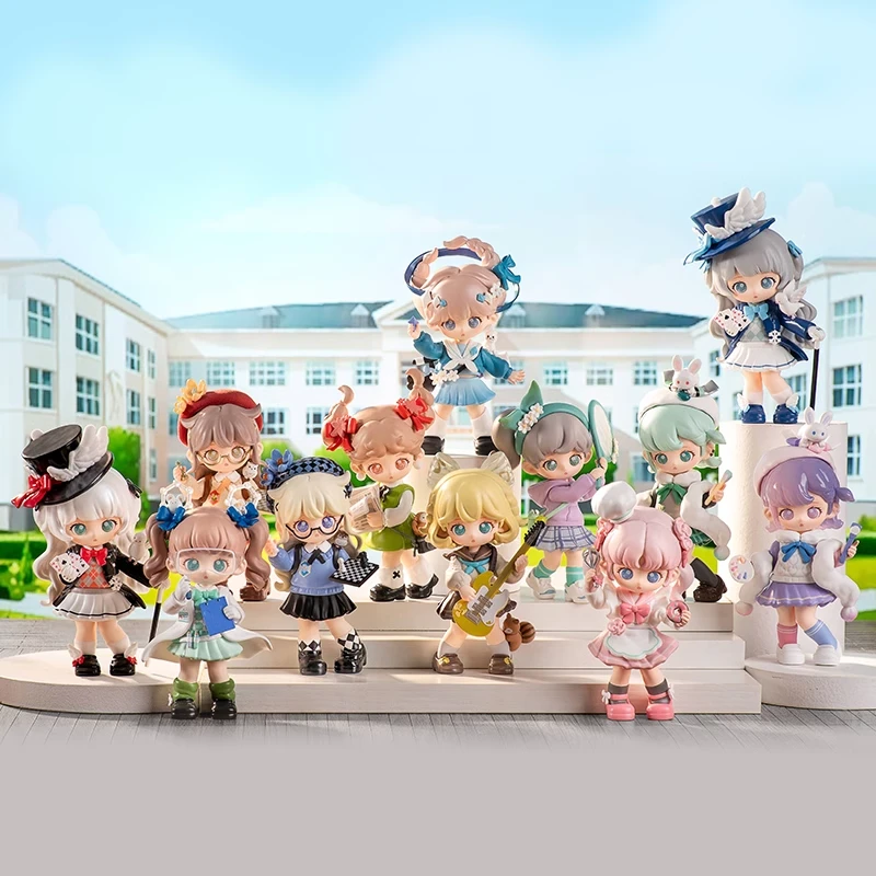 【开盒不退不H】糖娜社团招新系列盲盒二代魔术社潮玩手办公仔摆件