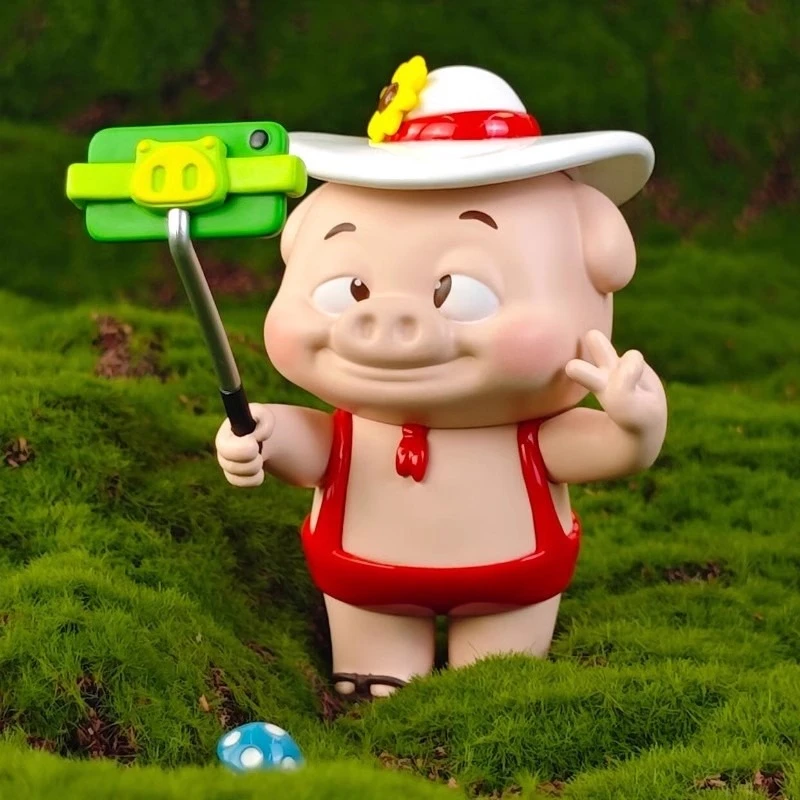 【开盒不退不H】猪猪侠小呆呆VLOG日常系列盲盒手办可爱公仔摆件