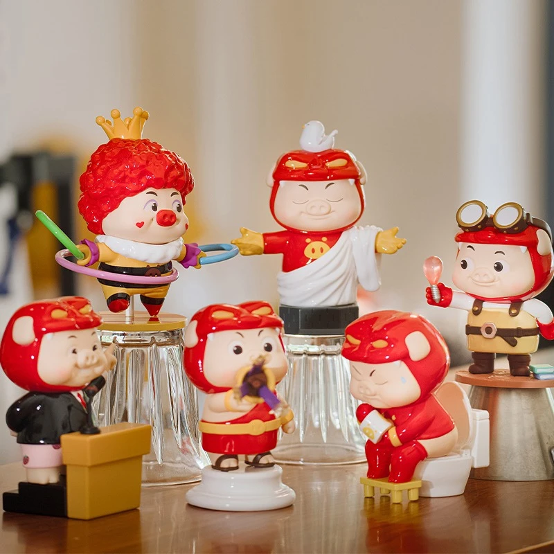 【开盒不退不H】猪猪侠 MBTI16型人格系列盲盒潮玩手办公仔摆件礼物