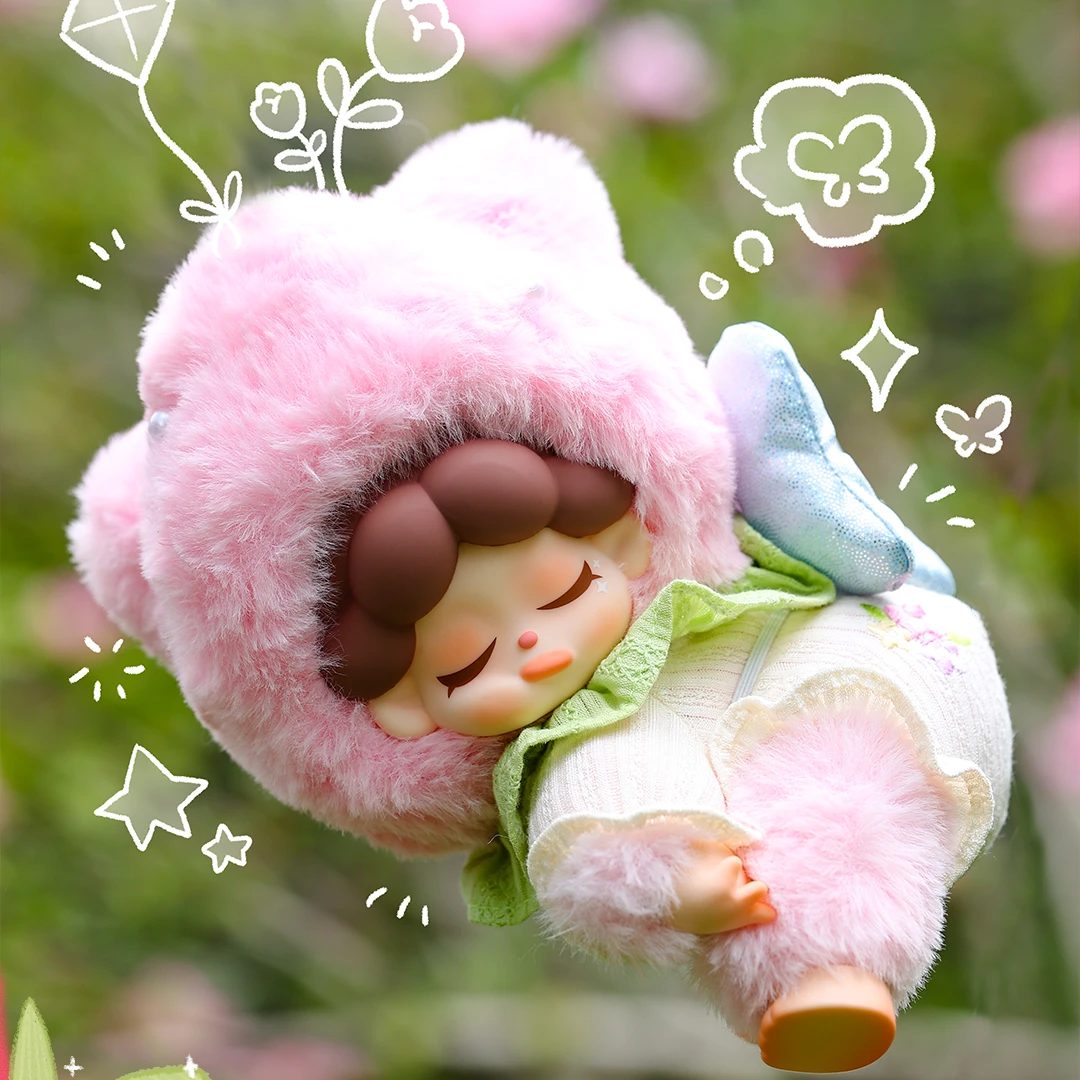 【开盒不退不H】Wendy花园寻宝记系列毛绒盲盒手办公仔摆件周边玩偶