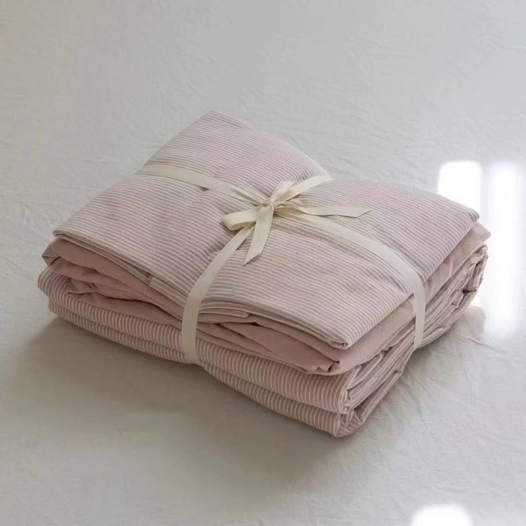 水洗棉四件套柔软亲肤