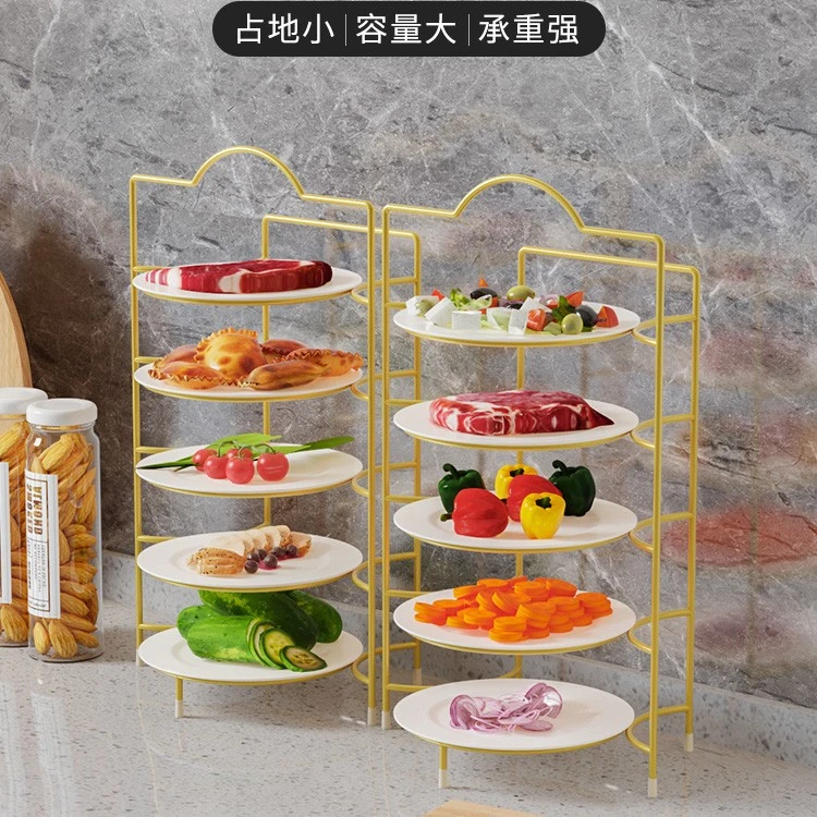 【厨房菜架】家用多层菜架碳钢其他金属制品架子