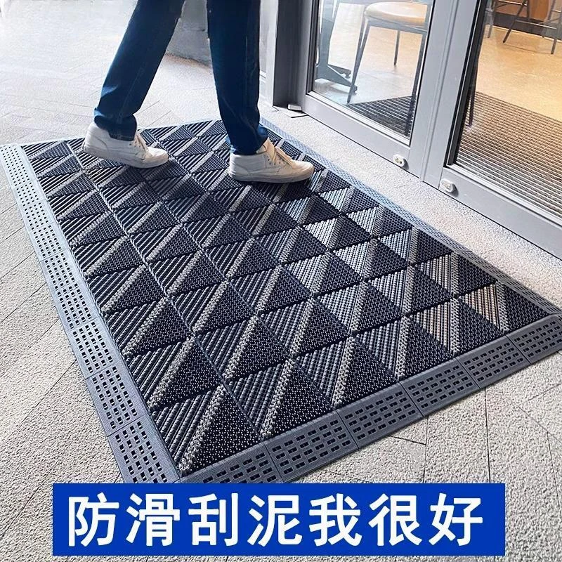 室外大门口进门商用迎宾地垫入户门防滑脚垫除尘门垫防水拼接地毯