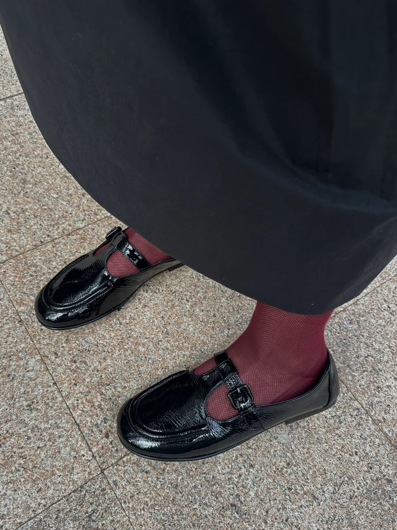 MEI0502 安哥拉红分趾中高筒小腿袜 MEI241017RD