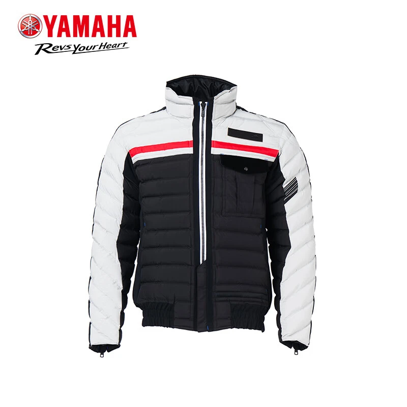 YAMAHA雅马哈富士山联名摩托车骑行冬季加厚夹克男女机车服含护具