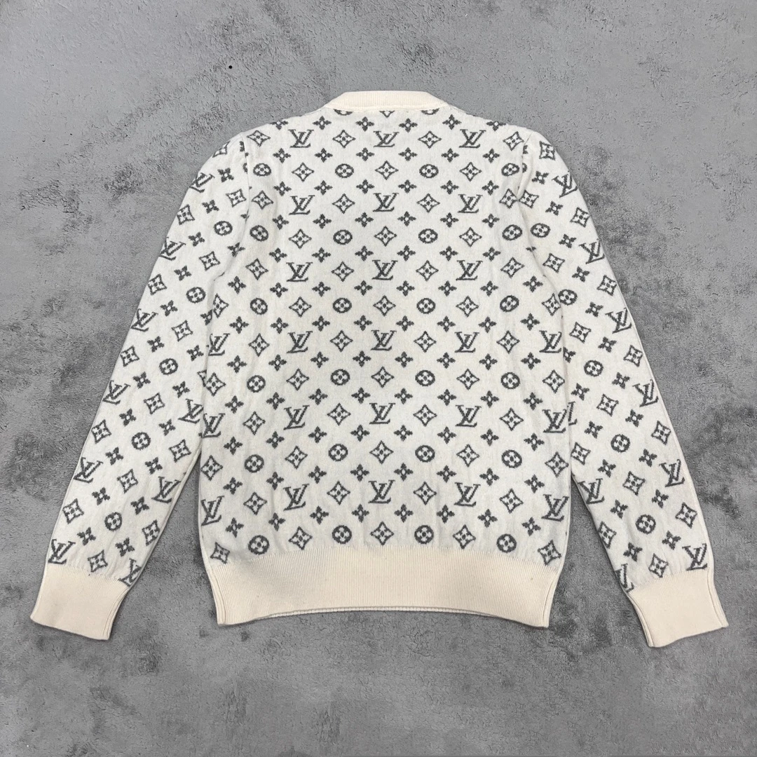 全新/lv 背满印针织毛衣 M码 X20376