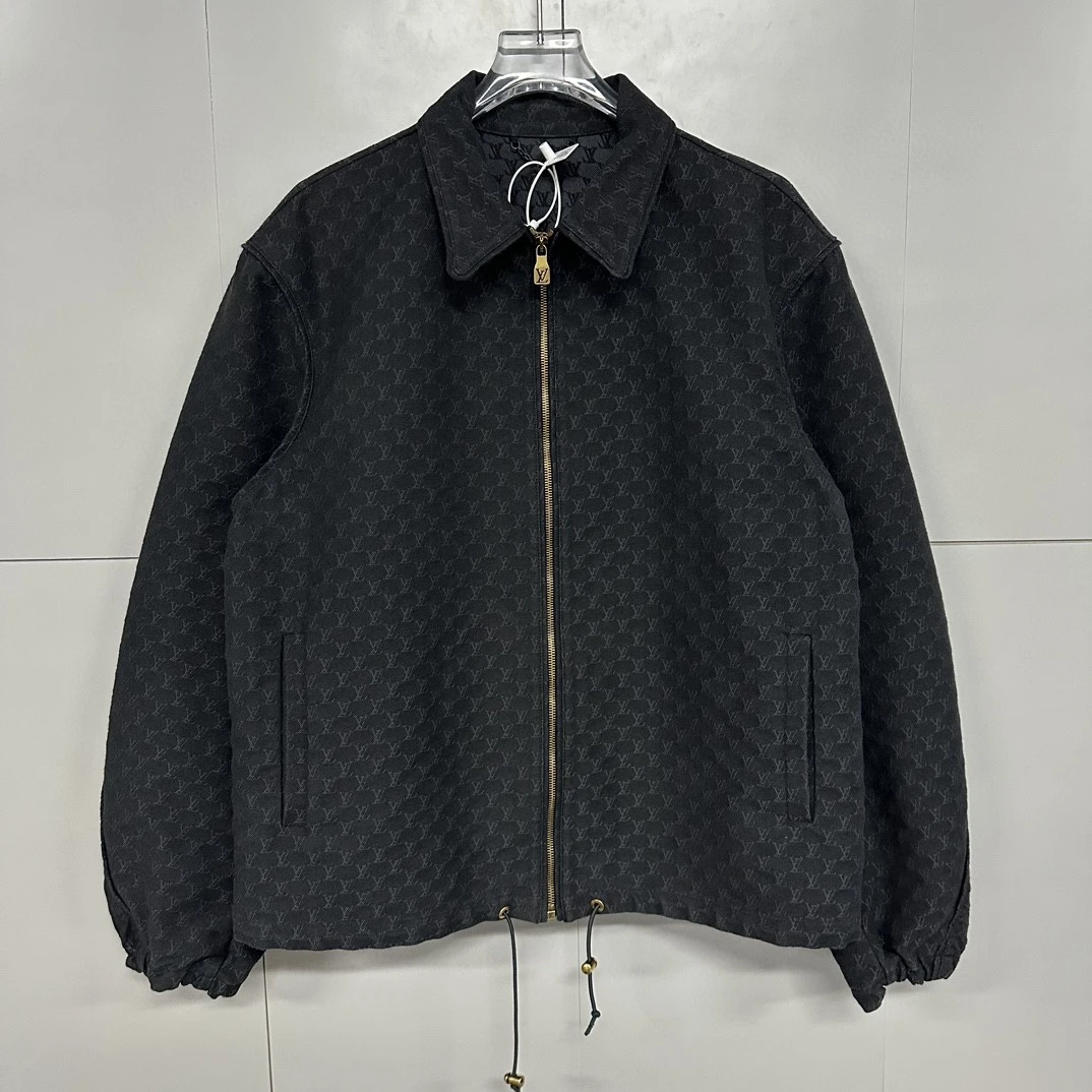 全新/lv SS24 暗纹提花航海外套 52码 P00070