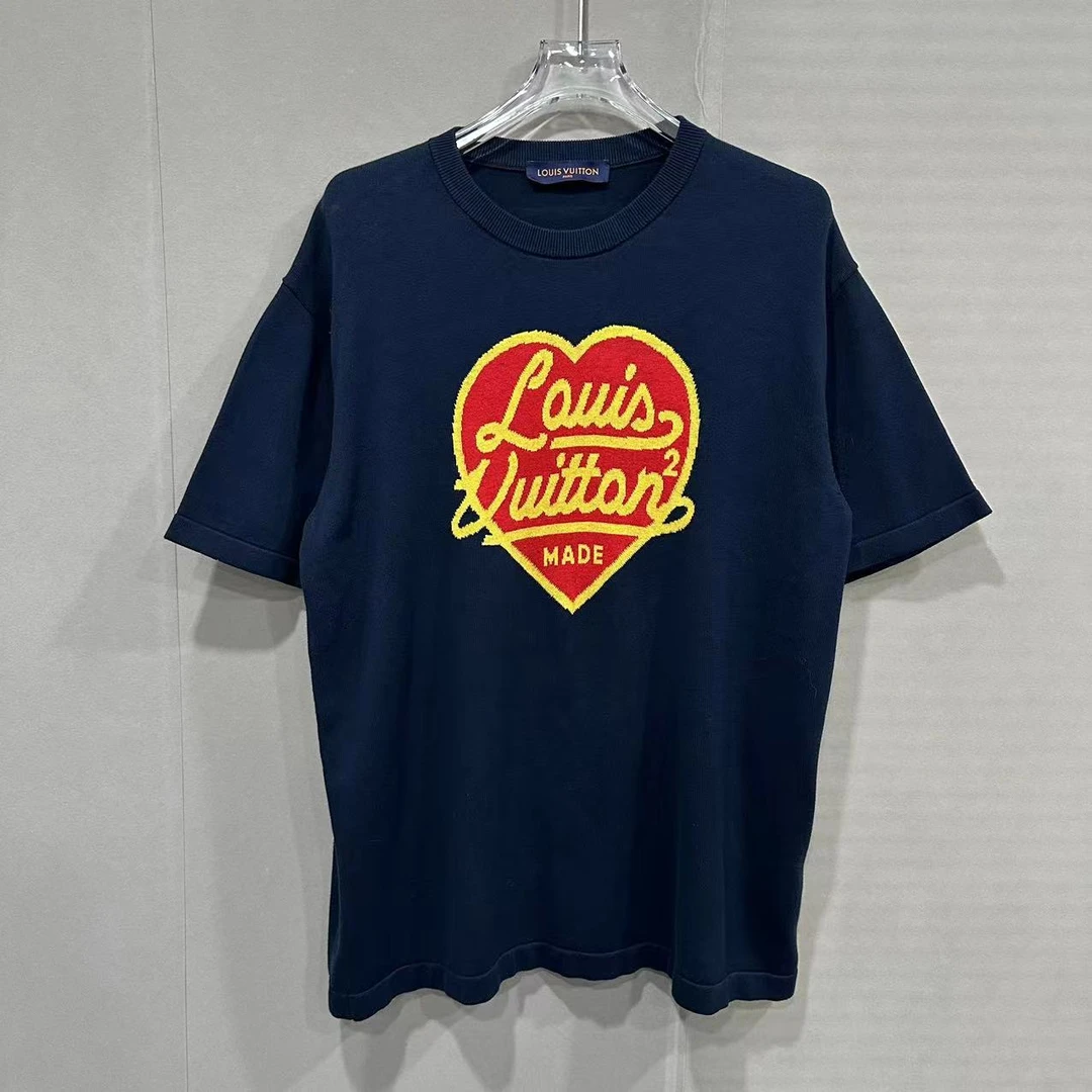 全新未使用  Louis VuittonLV nigo2联名短袖4L码 D12406