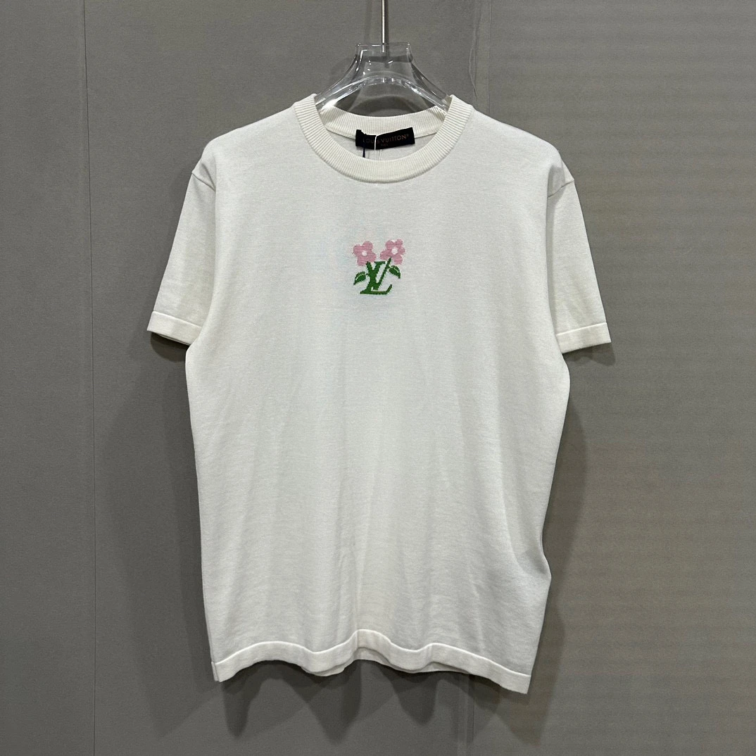 99新  LV SS24 Tyler联名小花短袖 XL码 D14563